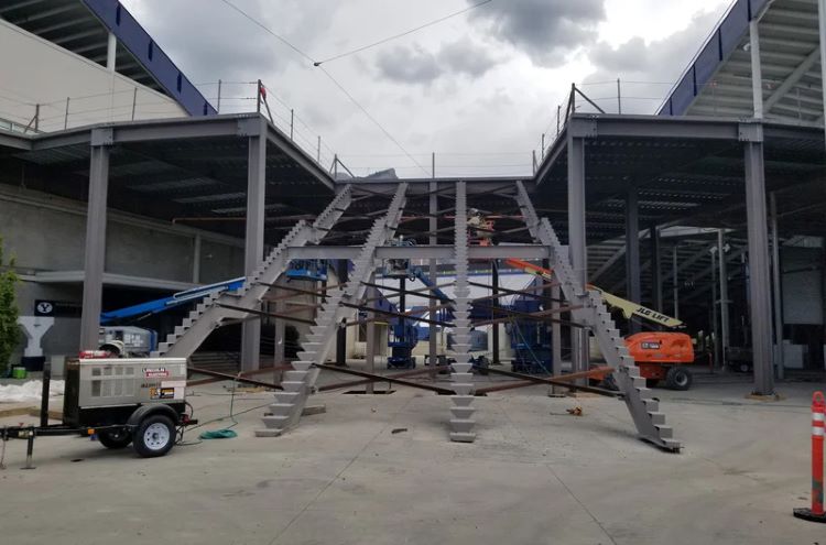 Football_Stadium_Seat_Expansion_Steel Structure_Frameworks_05